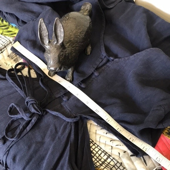 Young Fabulous & Broke High Tea Dress sz Small NWT Linen Blend - Picture 12 of 15